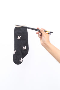 Bunny Noir Socks