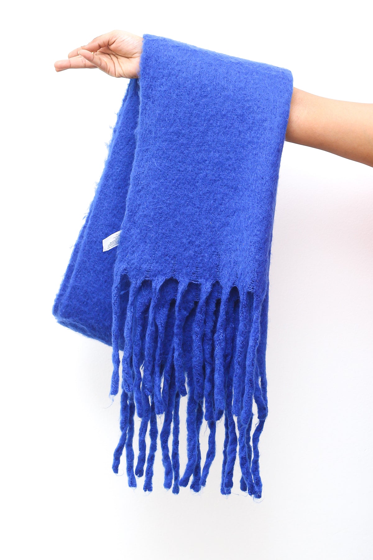 Electric Blue Cozy Scarf