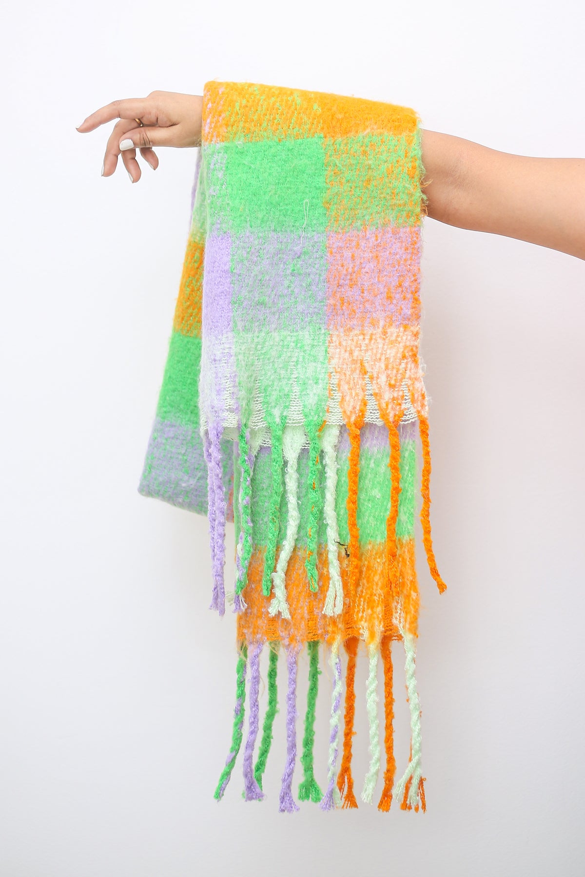 Citrus Pop Pastel Scarf