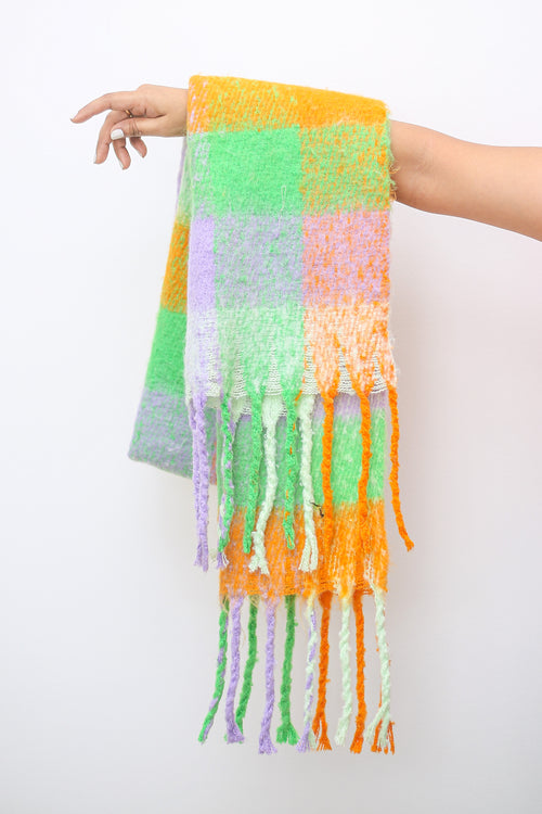 Citrus Pop Pastel Scarf