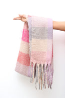 Pastel Dream Check Scarf