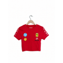 Trackside Crop Tee"